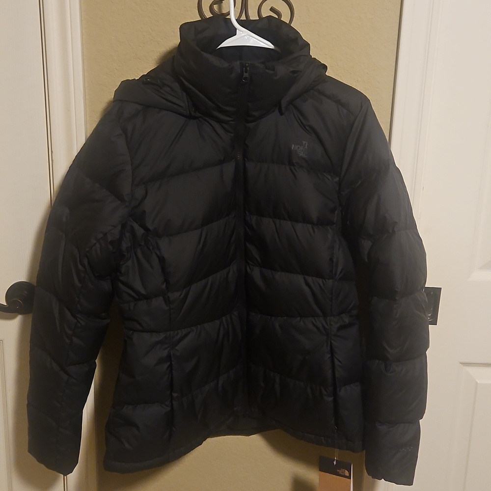 THE NORTH FACE WOMENS METROPOLIS DOWN JACKET BLACK